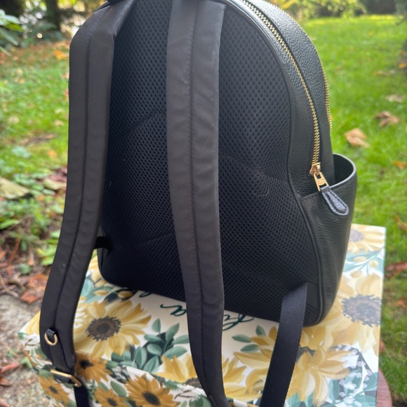 Coach Court Backpack Gold/Black - Picture 3 of 5